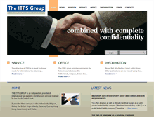 Tablet Screenshot of itps-group.com